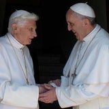 Franziskus und Ex-Papst Ratzinger jetzt im Vatikan