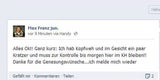 Max Franz hatte alle Schutzengel