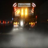 Schnee sorgt für Verkehrs-Chaos