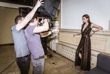 Kampagnen-Shooting zur MQ Vienna Fashion Week