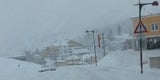 Schnee und Regen in Österreich
