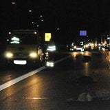 Wildschwein-Unfall auf A1