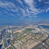 Foto vom 360-Grad-Panorama vom Burj Khalifa