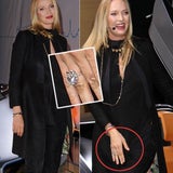 Uma Thurman zeigt verdächtigen Klunker