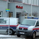 Bankraub mit Maschinengewehren