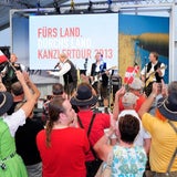 Impressionen vom Wahlkampf der Parteien