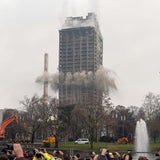 Frankfurt: 116 Meter- Hochhaus gesprengt