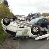 Massen-Karambolage auf der A1
