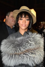 Riri bei der Paris Fashion Week 2014