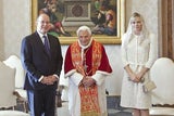 Charlene von Monaco und Albert: Vatikan-Visite