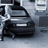 Auto in Flammen