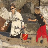 Kate Hudson, Matt Bellamy & Sohn Ryder am Strand von Malibu
