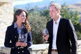 Herzogin Kate & Prinz William bei Weinverkostung