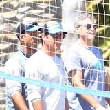 George Clooney sogar im Urlaub sportlich