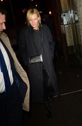 Die Stars besuchen Hoffman-Witwe Mimi O'Donnell