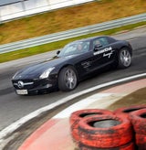 Ernst Hausleitner im Mercedes SLS