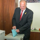 Krems: SPÖ-Spitzenkandidat Resch wählt
