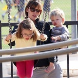 Jennifer Garner mit ihren Sprösslingen