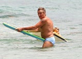 Rod Stewart: Fit im Urlaub