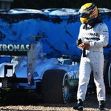 Hamilton-Crash bei Testfahrten