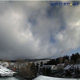 Schnee und Regen in Österreich