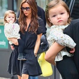 Victoria Beckham mit Harper Seven in New York