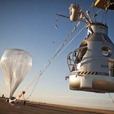 Das ist der Ballon von Felix Baumgartner