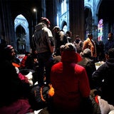 Flüchtlingslager in der Votivkirche