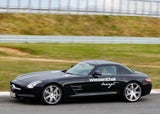 Ernst Hausleitner im Mercedes SLS