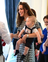 Herzogin Kate und Baby George