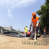 Paris wird zum Strand
