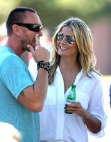 Heidi Klum verliebt mit Martin Kristen