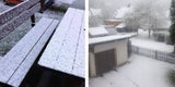 Schnee und Regen in Österreich
