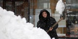 Starker Schneefall in Norditalien