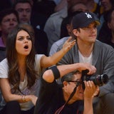Mila Kunis & Ashton Kutcher: Verliebt beim Basketball