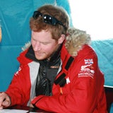 Prinz Harry am Südpol