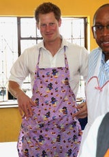 Prinz Harry in Afrika