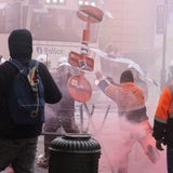 Brüssel: Verletzte bei Gewerkschaftsdemo