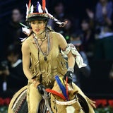 Charlotte Casiraghi auf Winnetous Spure