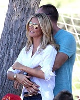 Heidi Klum verliebt mit Martin Kristen