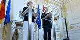 Euro-Gipfel mit Oper und Sachertorte