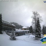Schnee und Regen in Österreich