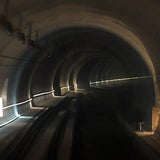 Erstes Gleis vom Lainzer Tunnel fertig