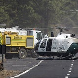 Verzweifelter Kampf gegen die Flammen