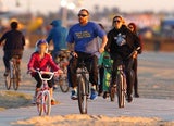 Heidi Klum & Martin Kristen: Fahrrad-Ausflug