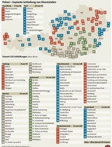 Kahlschlag: 122 Polizei-Posten schließen