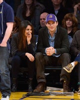 Ashton Kutcher & Mila Kunis: Kiss Cam bei den Lakers
