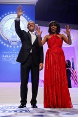 Michelle Obama: Lady in Red