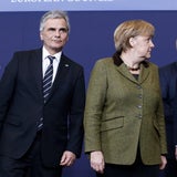 Faymann beim Finanzgipfel in Brüssel