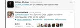 ISS-Astronaut twittert an "Captain Kirk"